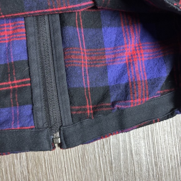 L.L. Bean Women's S Plaid Zip Up Flannel Hoodie Relaxed Fit Shirt Jacket - Picture 13 of 13